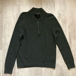 VINCE Italian Wool Ribbed Sweater Mens XL